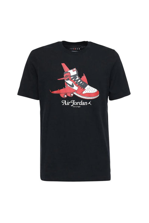 Men short-sleeve graphic Crew air jordan נייקי חולצת טישרט אייר ג'ורדן לגבר